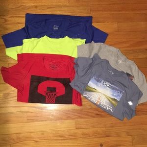 Boys Name Brand T-shirt lot 8 (S)  10/12 Nike